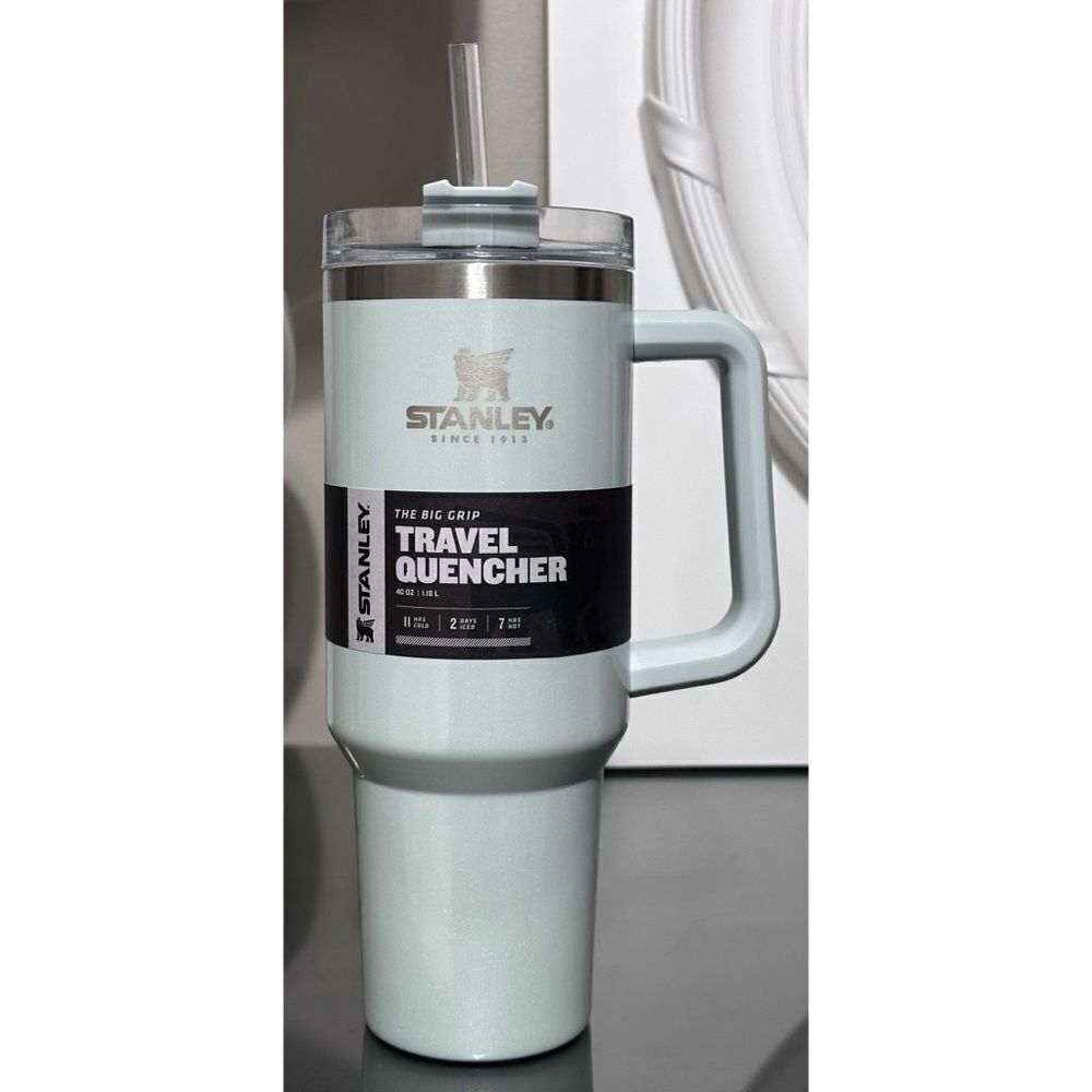 Stanley “OG” Adventure‎ Quencher 40oz Tumbler- SPEARMINT PEARLESCENT